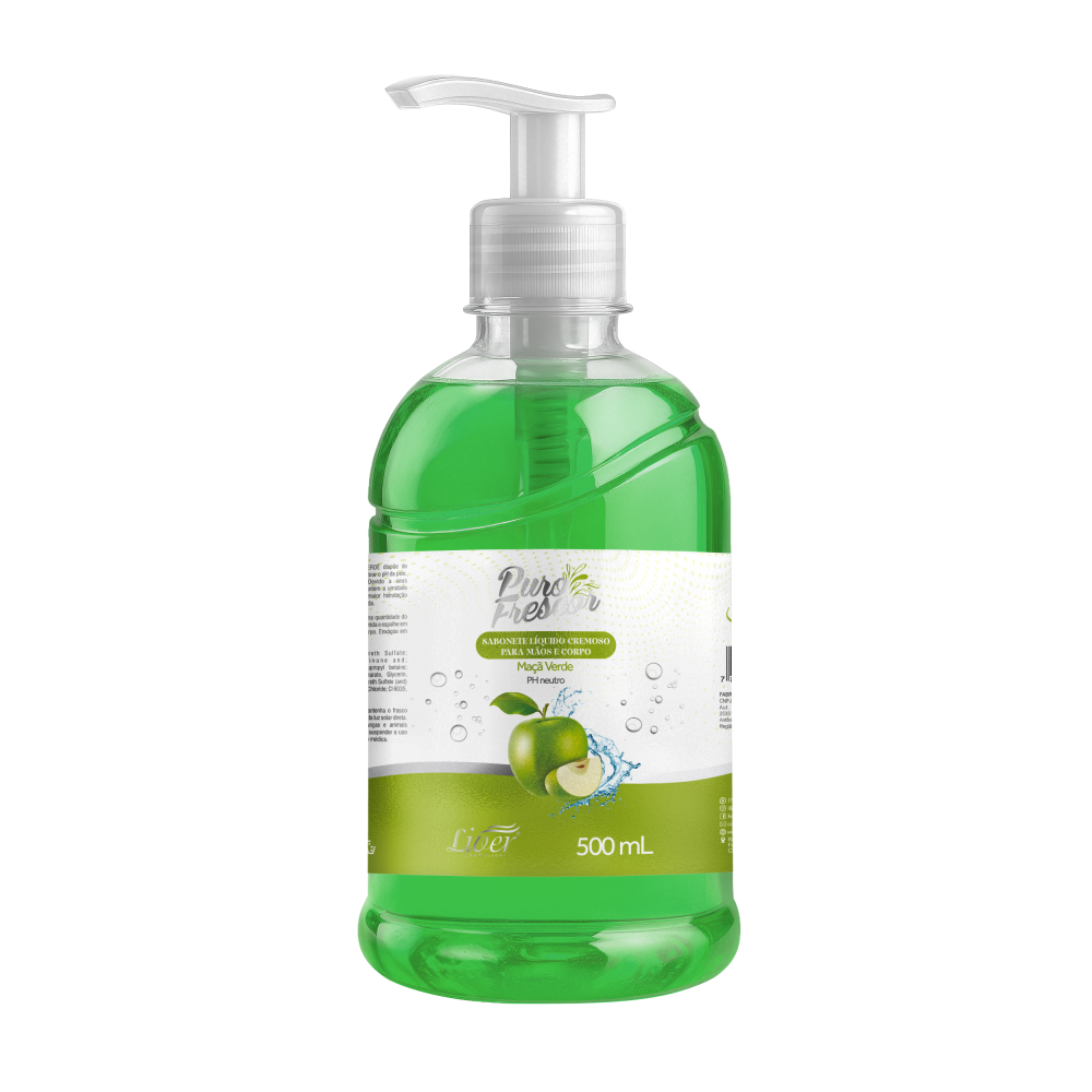 Sabonete Líquido Liver Maçã Verde 500ml