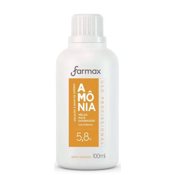Solução De Amônia Farmax 100ml