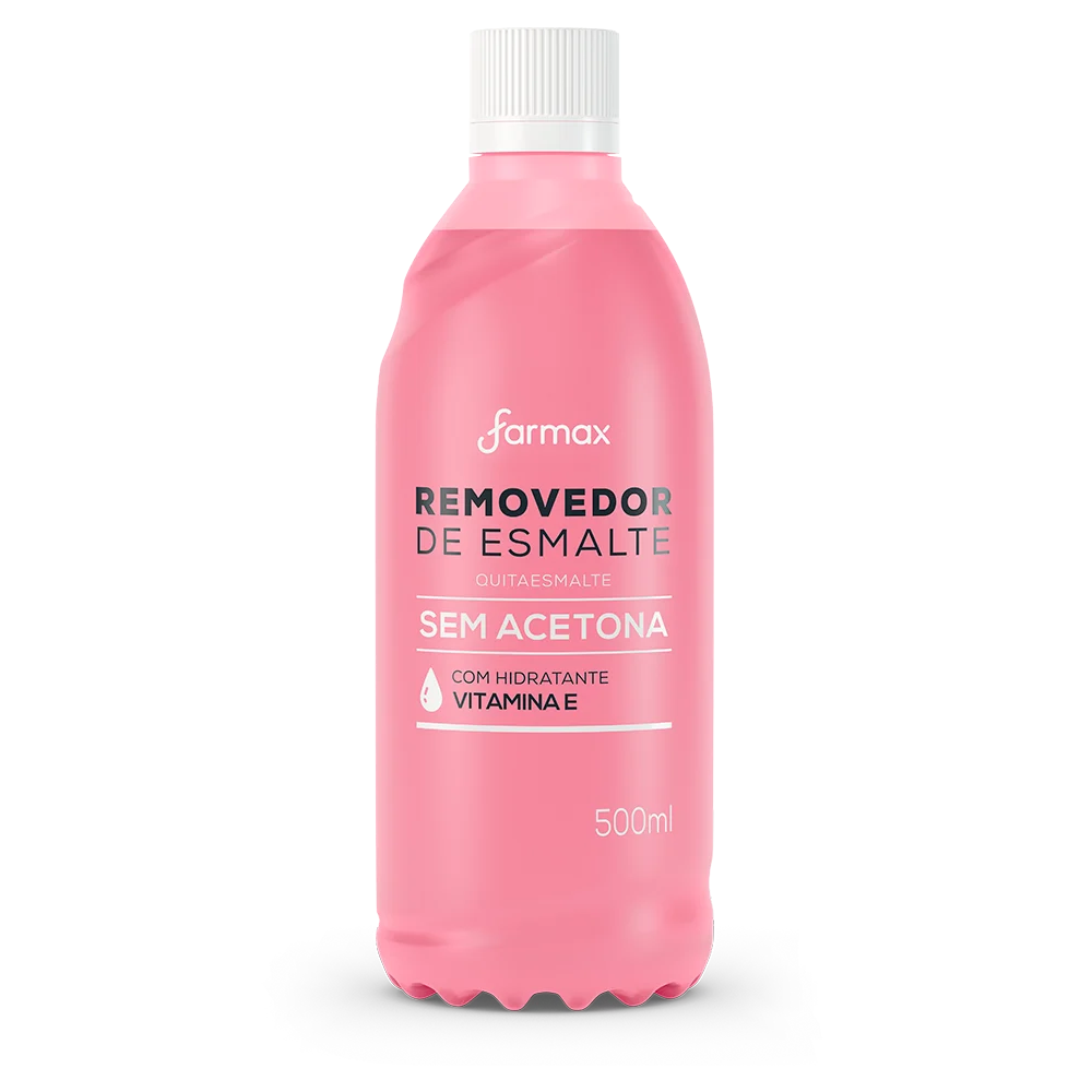 Removedor De Esmalte Farmax Sem Acetona 500ml