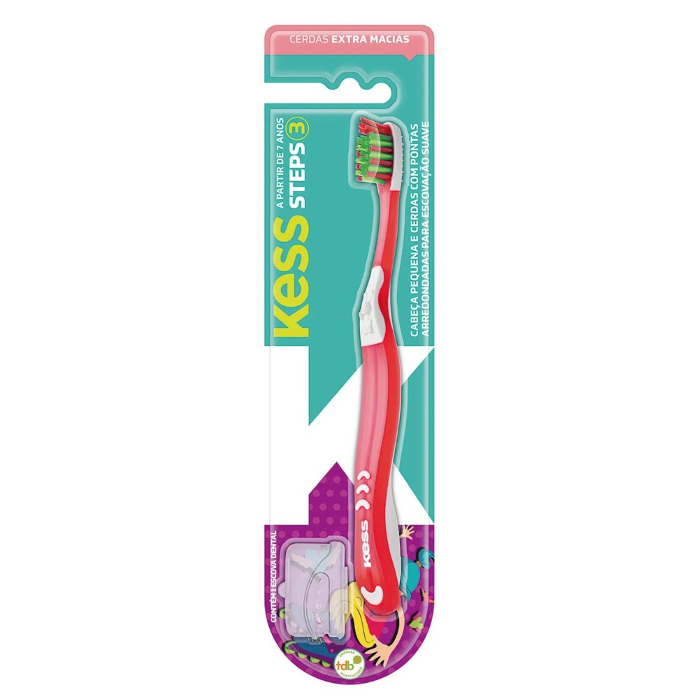 Escova Dental Kess Belliz Macia Steps 3 Ref. 2044