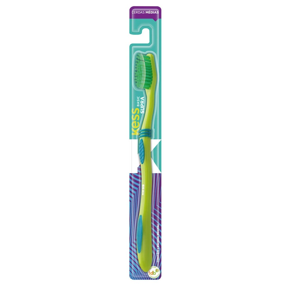 Escova Dental Kess Belliz Média Supra Ref. 2531