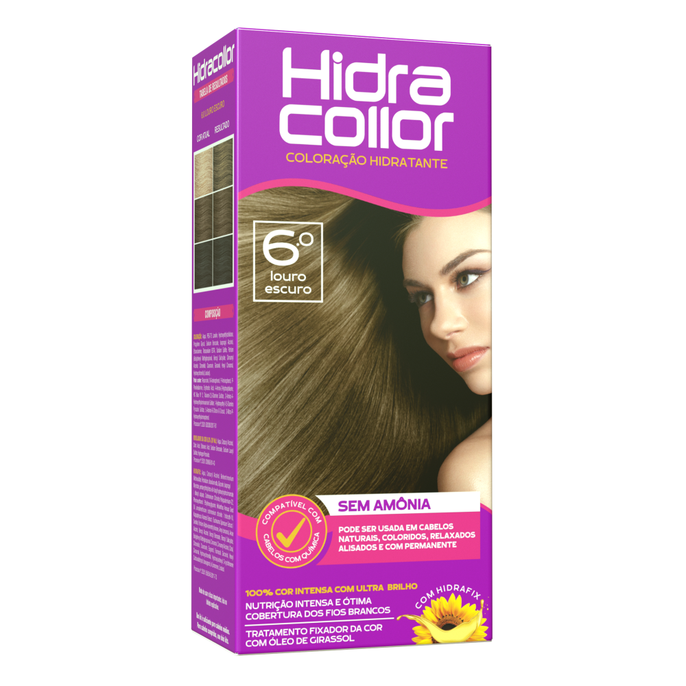 Coloração Hidracollor Louro Escuro 6.0