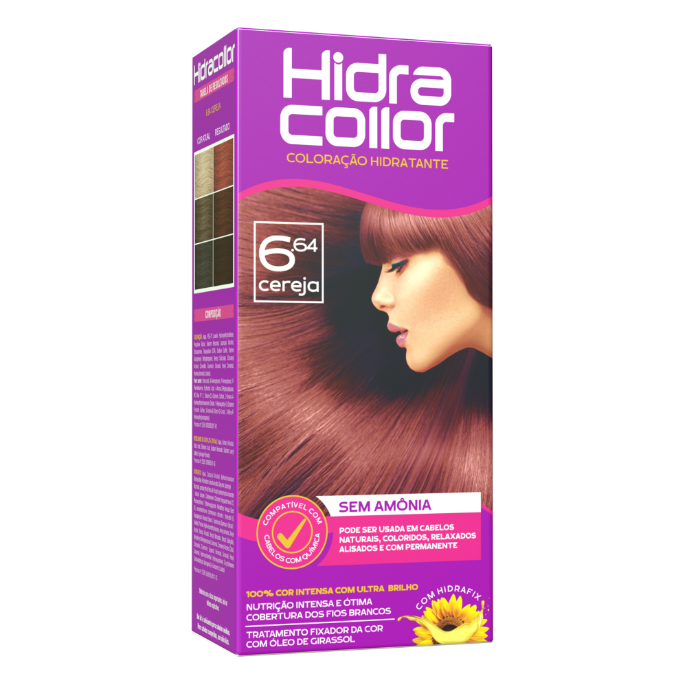 Coloração Hidracollor Cereja 6.64