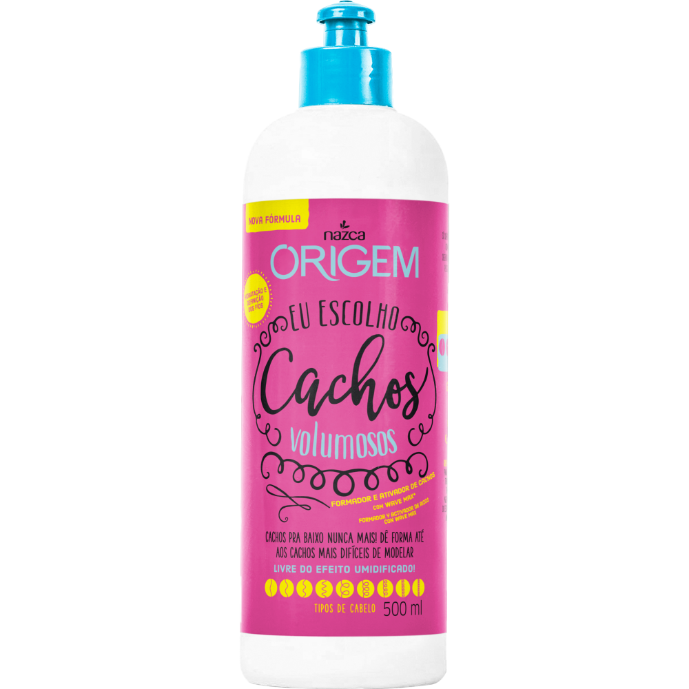 Ativador De Cachos Origem Formador De Cachos 500ml