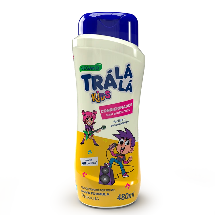 Condicionador Kids Tra Lá Lá 480ml Sem Embaraço