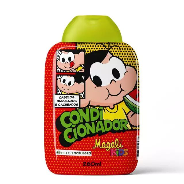 Condicionador Cia Da Natureza Magali Kids Ondulados E Cacheados 260ml