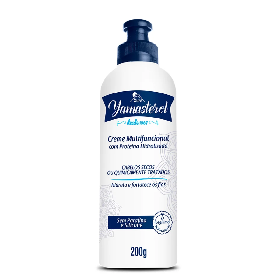 Creme Multifuncional Yamasterol Proteína Hidrolisada 200ml