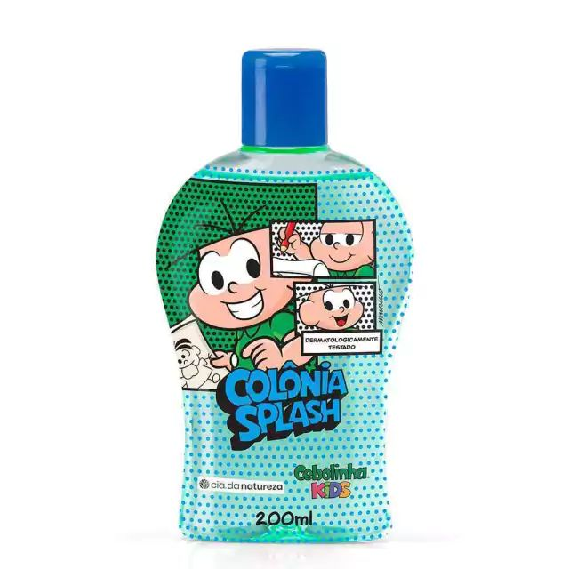 Colônia Splash Cia Da Natureza Cebolinha Kids 190ml