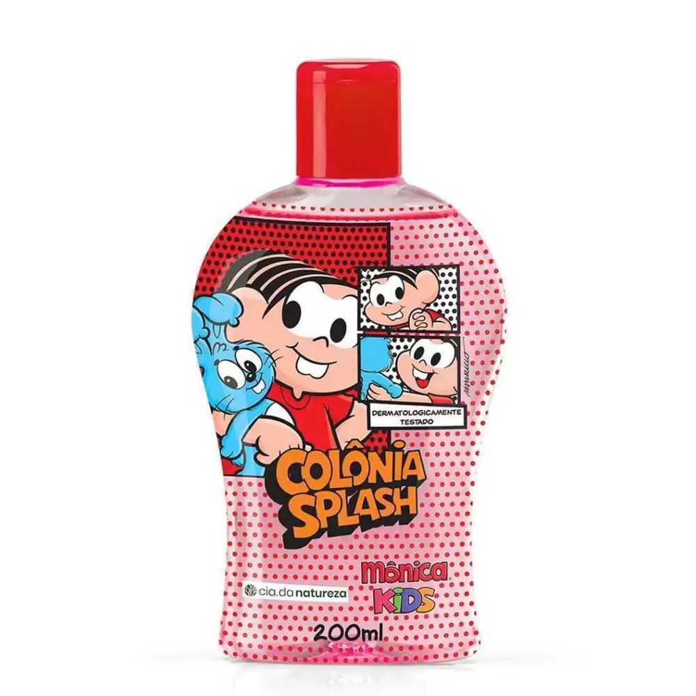 Colônia Splash Cia Da Natureza Mônica Kids 190ml