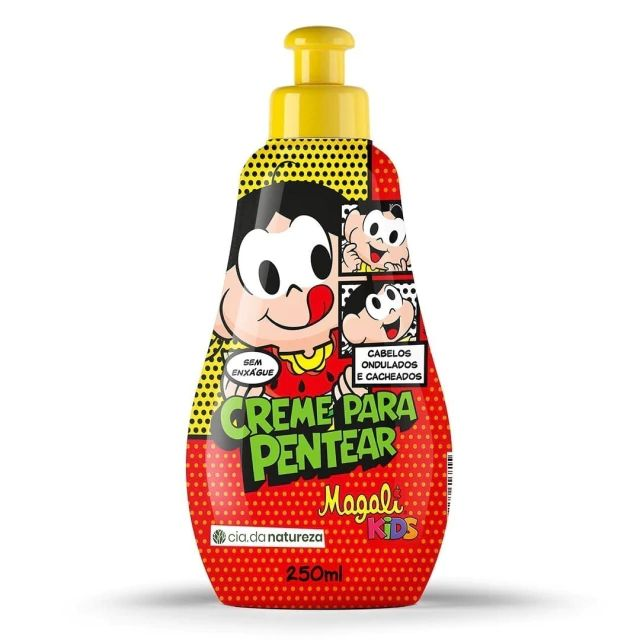 Creme De Pentear Cia Da Natureza Magali Kids Cabelos Ondulados E Cacheados 250ml