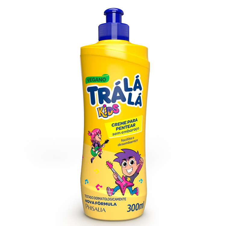 Creme de Pentear Kids Tra Lá Lá 300ml Sem Embaraço