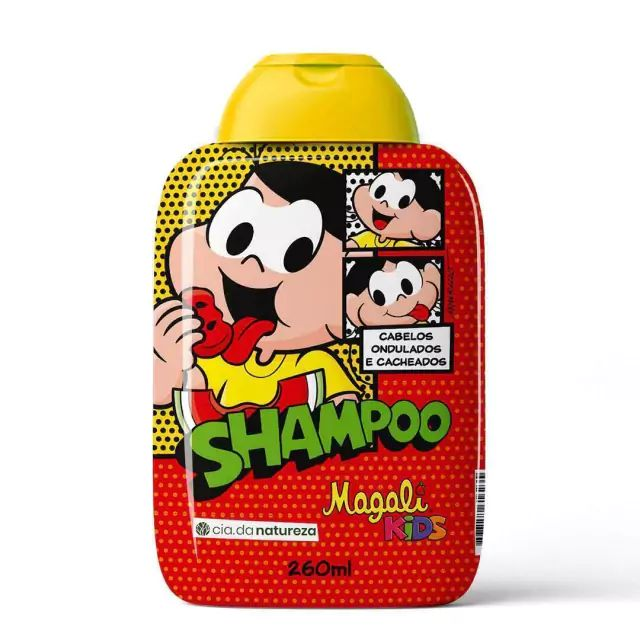 Shampoo Cia Da Natureza Magali Kids Ondulados E Cacheados 260ml