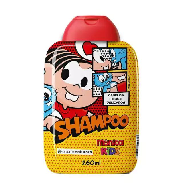 Shampoo Cia Da Natureza Mônica Finos E Delicados 260ml