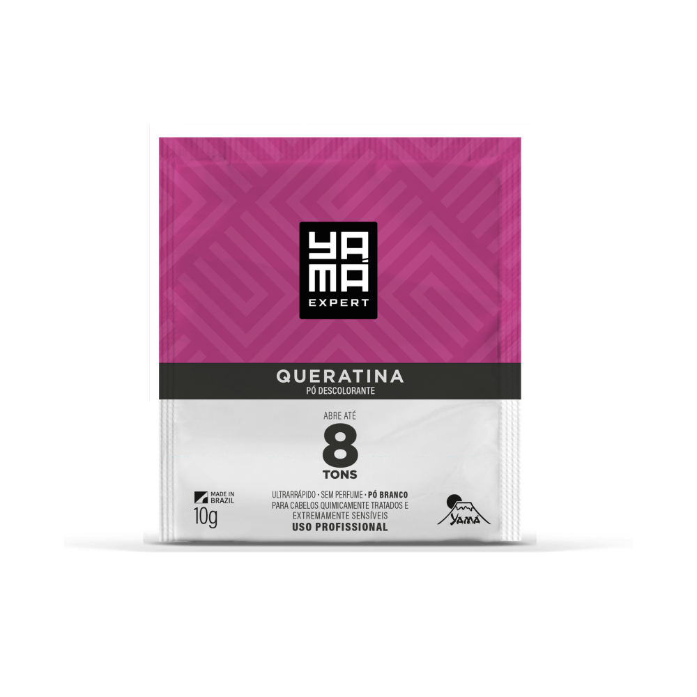 Pó Descolorante Yama Queratina 10g