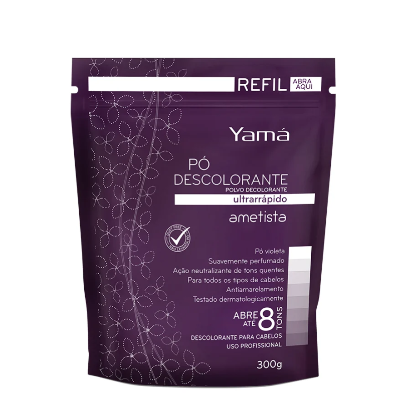 Refil Pó Descolorante Yamá Ametista 300G