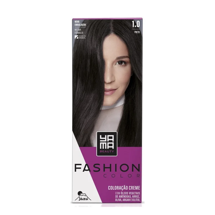 Coloração Yamá Fashion Color 1.0 Preto