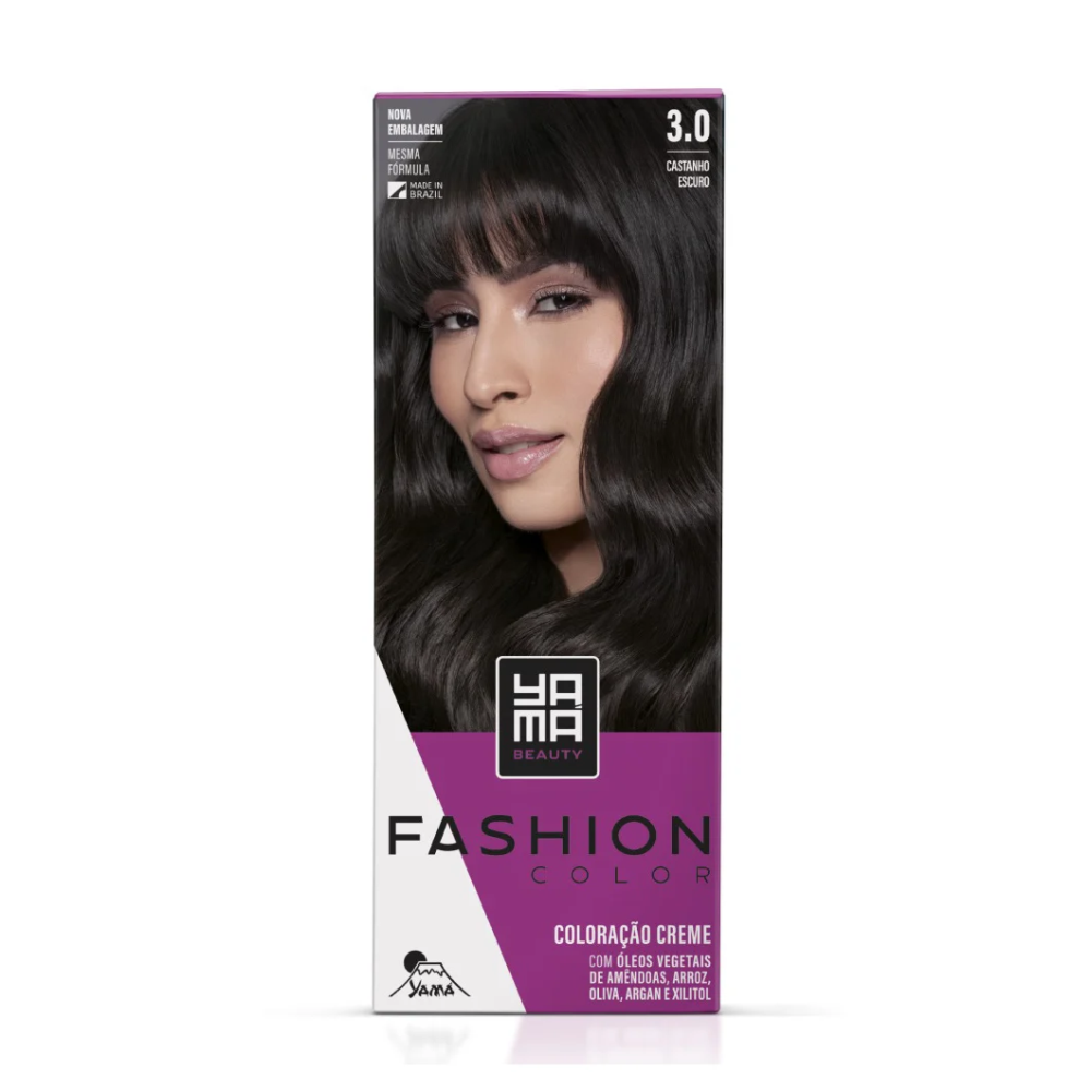 Coloração Yamá Fashion Color 3.0 Castanho Escuro