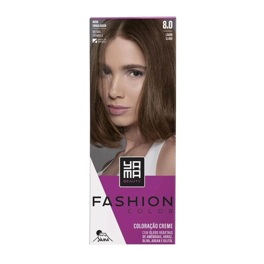 Coloração Yamá Fashion Color 8.0 Louro Claro