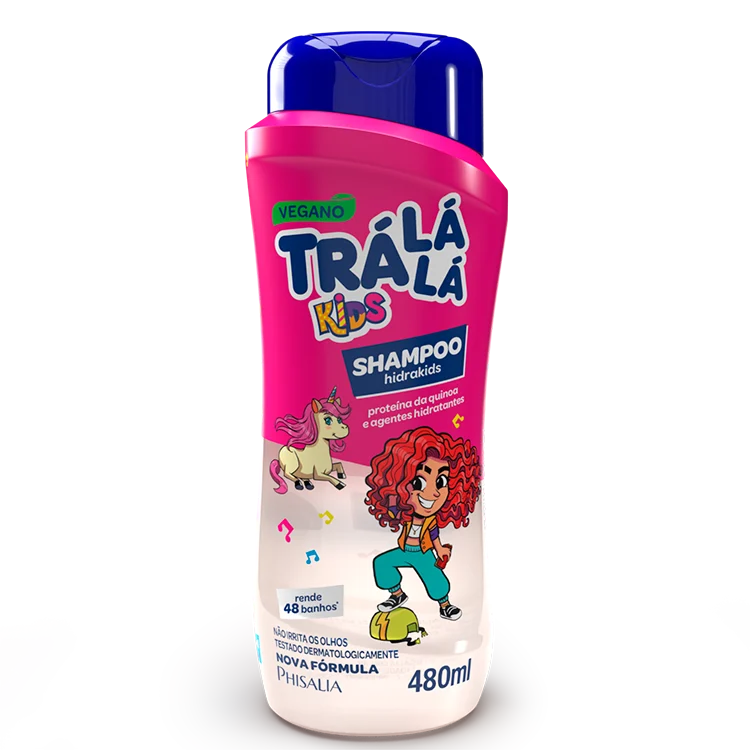 Shampoo Kids Tra Lá Lá 480ml Hidrakids