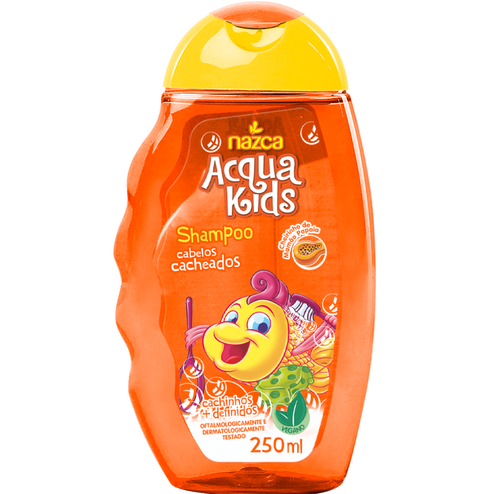 Shampoo Acqua Kids Cacheados 250ml