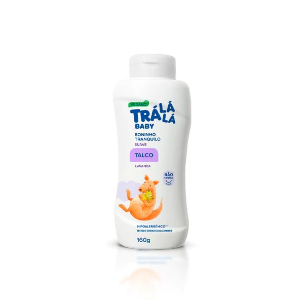 Talco Baby Tra Lá Lá 160g Suave Lavanda