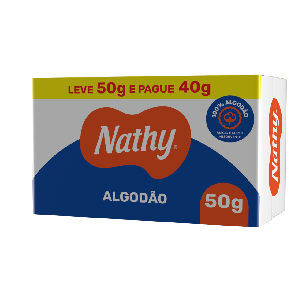 Algodão Nathy Hidrófilo 50g