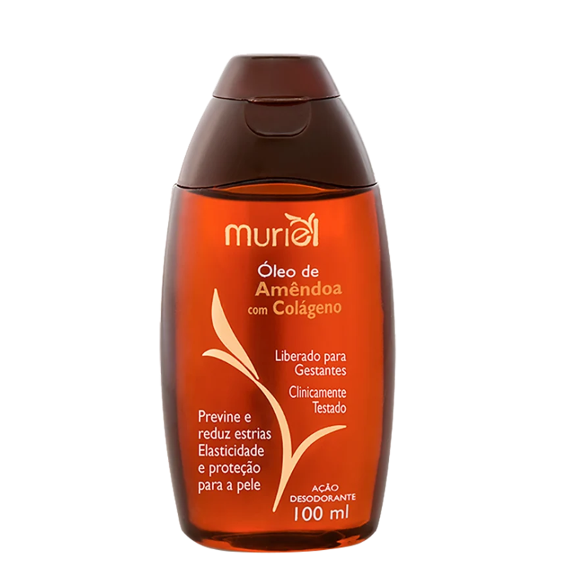Óleo Corporal Muriel Amêndoas Com Colageno 100ml