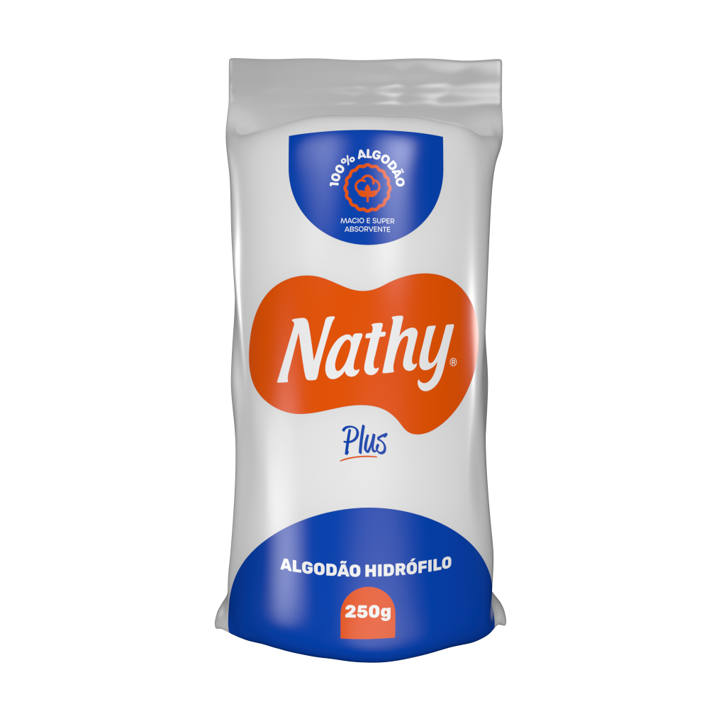 Algodão Nathy Hidrófilo 250g