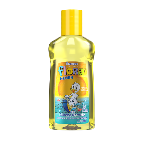Shampoo Flora Nenen Cabelos Normais 350ml