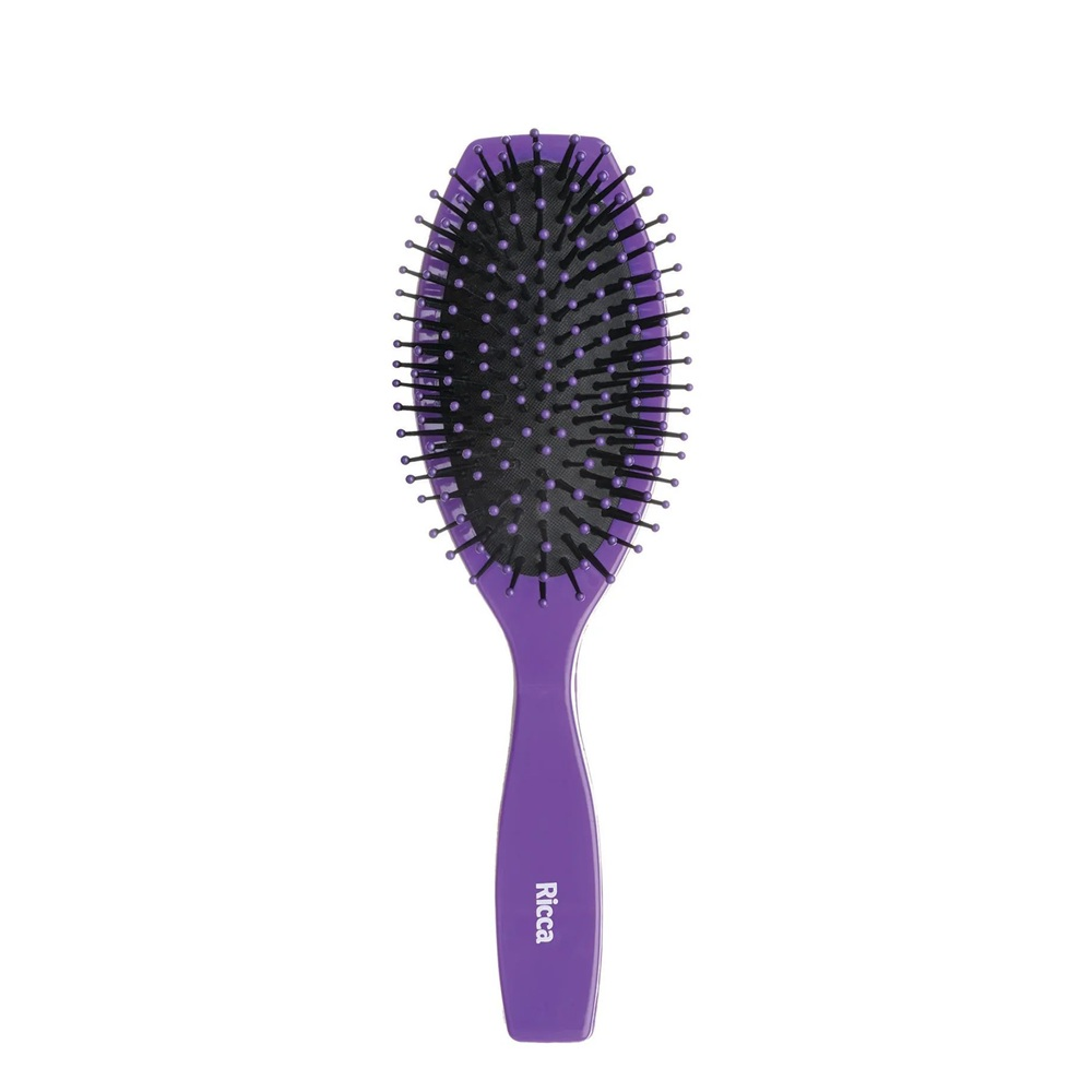 Escova de Cabelo Ricca Belliz Oval Almofadada Ref. 186