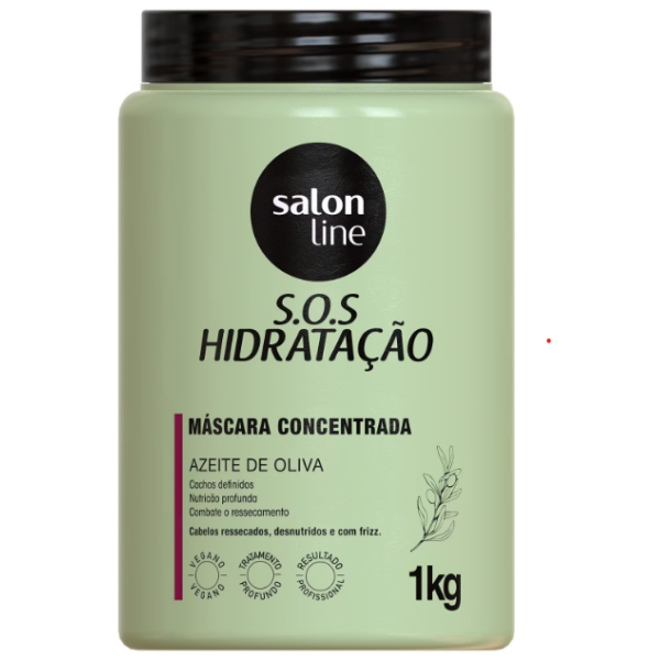 Máscara Salon Line S.O.S Hidratação Azeite De Oliva 1Kg