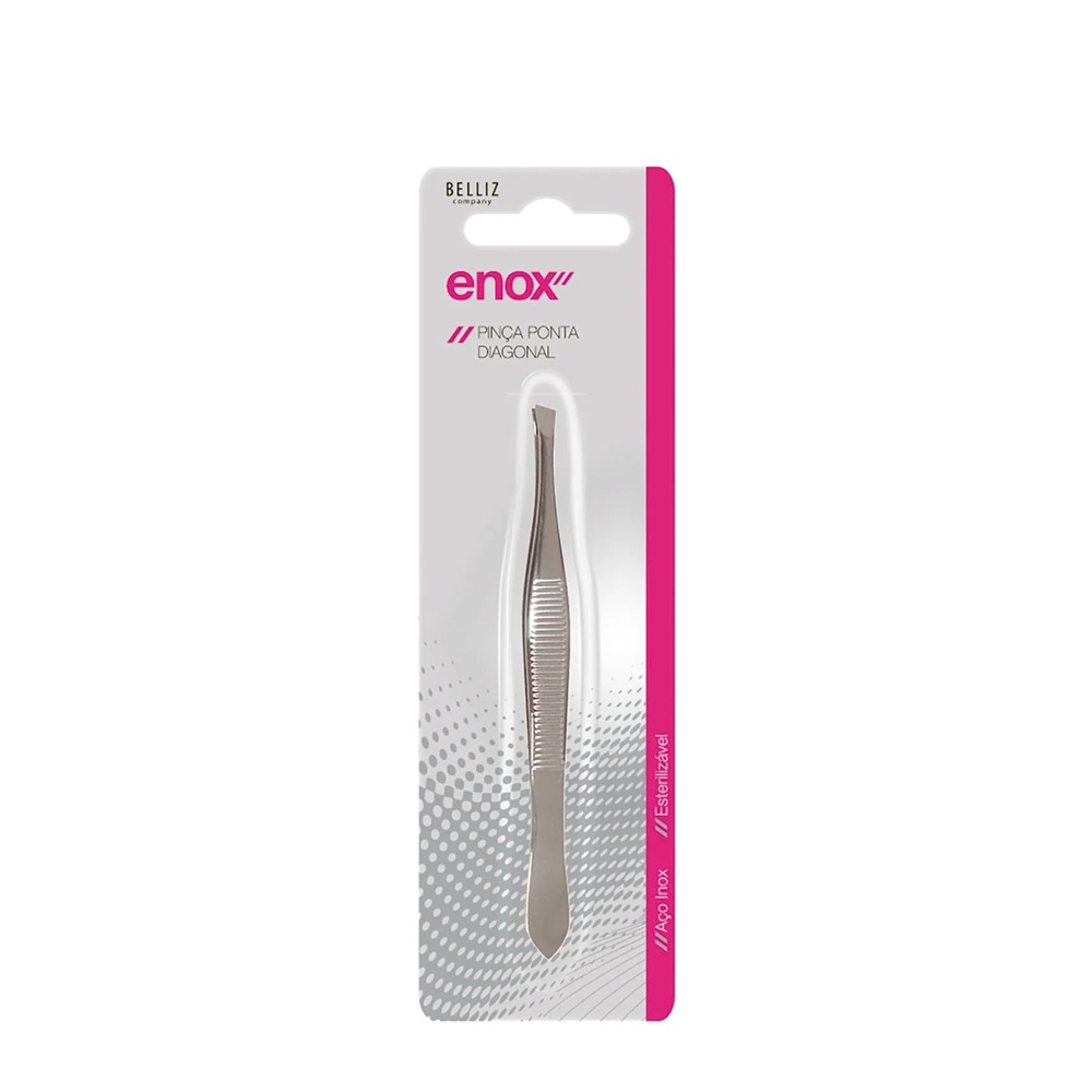 Pinça Enox Belliz Ponta Diagonal Ref. 673
