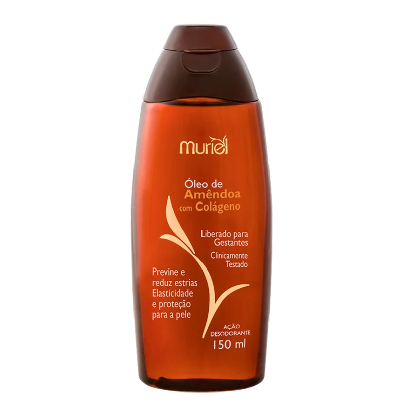 Óleo Corporal Muriel Amêndoas Com Colageno 150ml