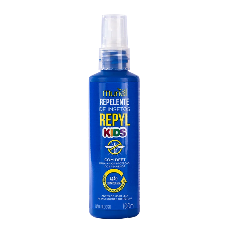 Repelente De Insetos Muriel Repyl Spray Kids 100ml
