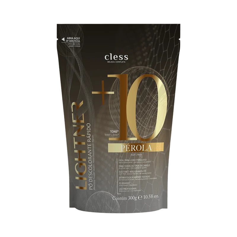 Pó Descolorante Cless Lightner Pérola Refil 300G