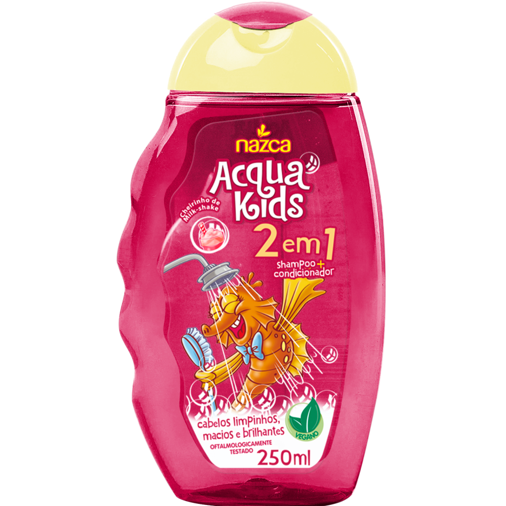 Shampoo Acqua Kids 2 Em 1 Milk Shake 250ml