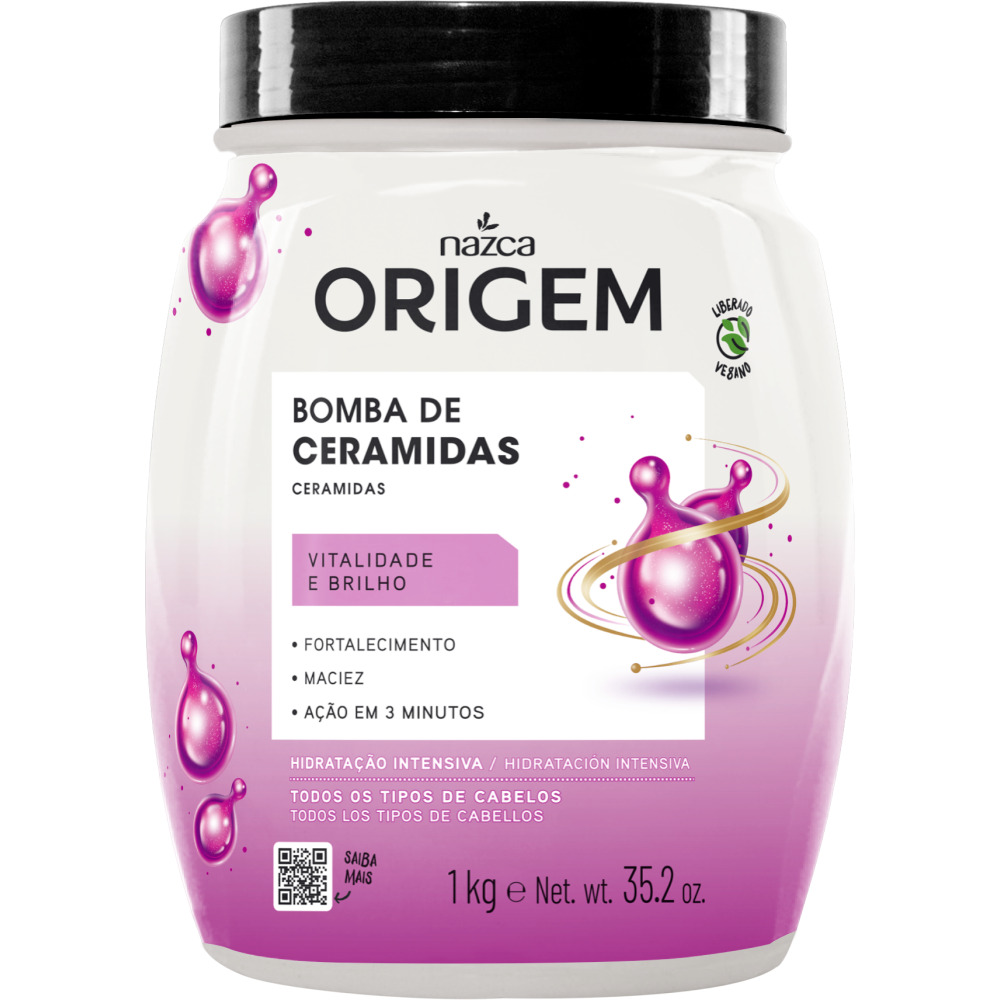 Creme De Hidratação Origem Bomba De Ceramidas 1Kg