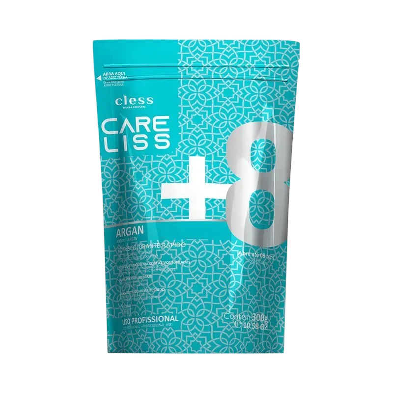 Pó Descolorante Cless Care Liss Argan Refil 300G