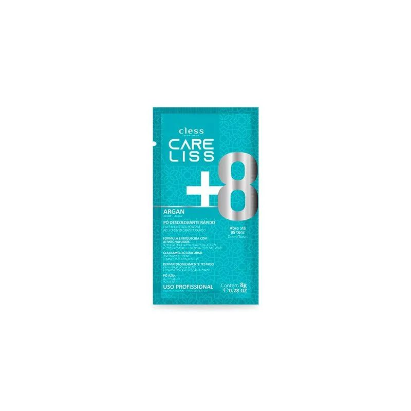 Pó Descolorante Cless Care Liss Argan 8g