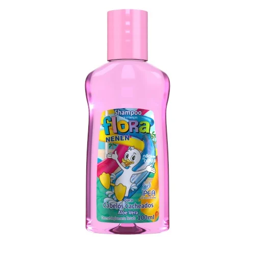 Shampoo Flora Nenen Cabelos Cacheados Aloe Vera 100ml