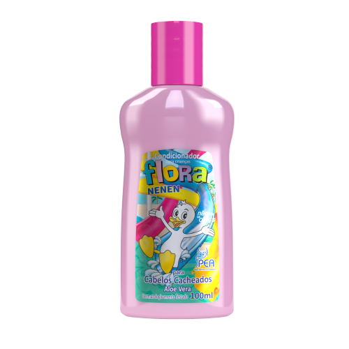 Condicionador Flora Nenen Cabelos Cacheados Aloe Vera 100ml