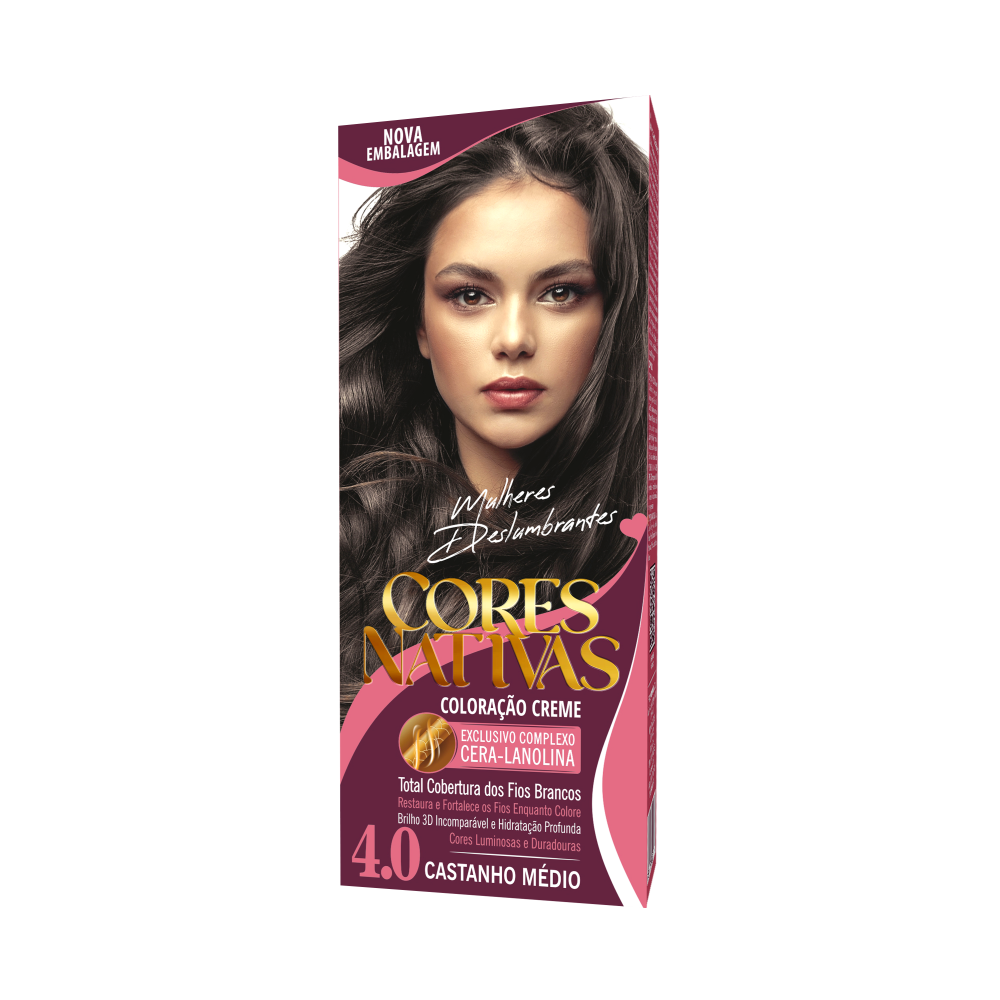 Coloração Creme Márcia Castanho Médio 4.0