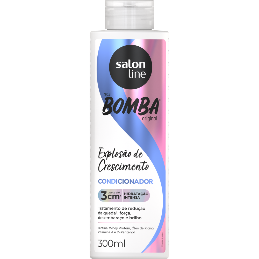 Condicionador Salon Line Sos Bomba Original 300ml