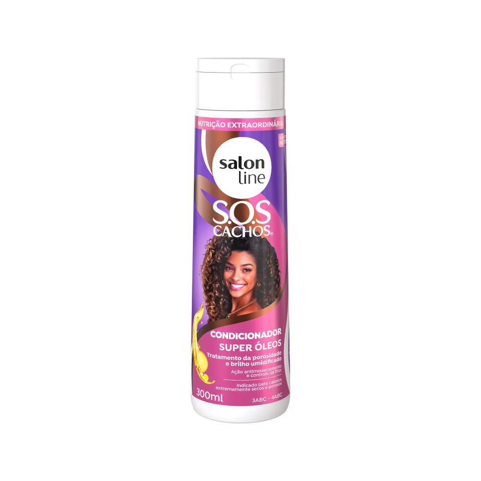 Condicionador Salon Line Sos Cachos Super Óleos 300ml