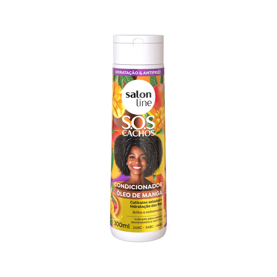 Condicionador Salon Line Sos Manga Óleo De Manga 300ml