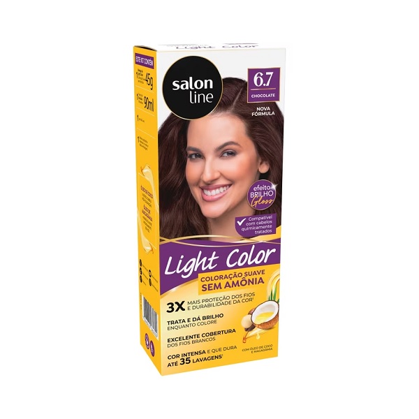 Coloração Suave Light Color 6.7 Chocolate