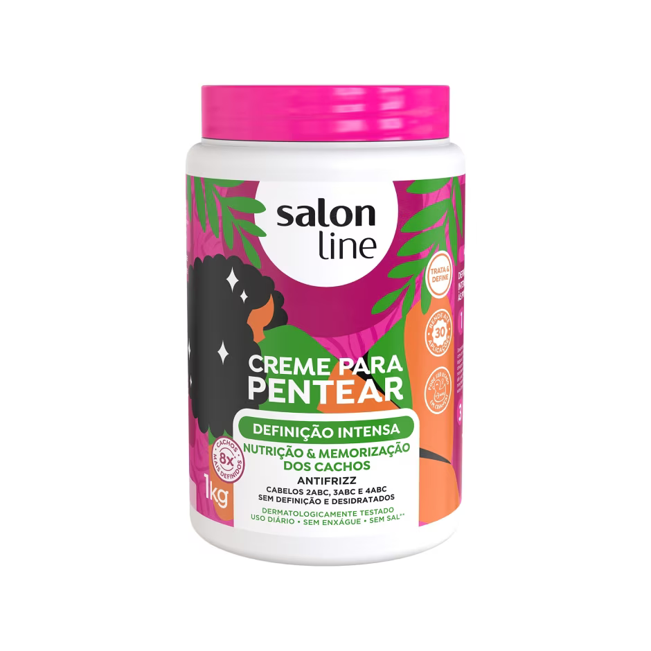 Creme Para Pentear Salon Line Definição Intensa 1Kg