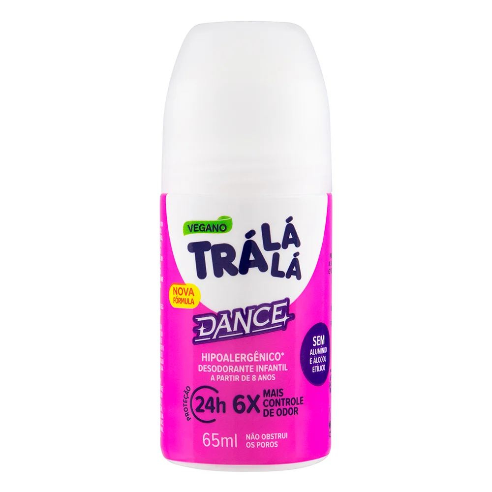 Desodorante Roll-On Tra Lá Lá 65ml Dance