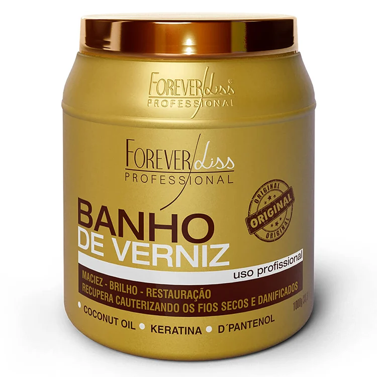 Máscara Forever Liss Banho De Verniz 1Kg