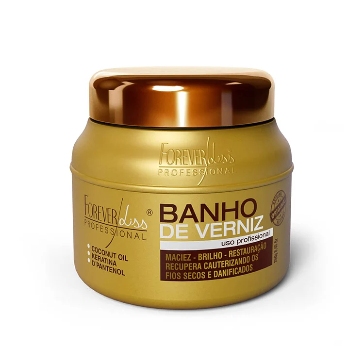 Máscara Forever Liss Banho De Verniz 250G